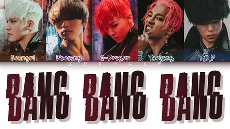 spang bang japanese|BIGBANG .